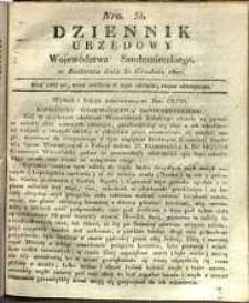 Dziennik Urzędowy Województwa Sandomierskiego, 1827, nr 52