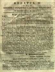Dziennik Urzędowy Gubernii Radomskiej, 1853, nr 47, dod. IV