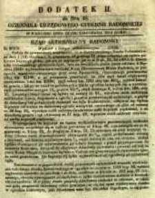 Dziennik Urzędowy Gubernii Radomskiej, 1853, nr 48, dod. II