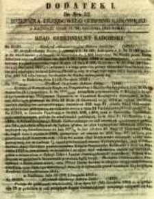 Dziennik Urzędowy Gubernii Radomskiej, 1853, nr 52, dod. I