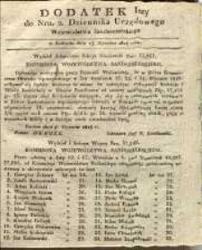 Dziennik Urzędowy Województwa Sandomierskiego, 1828, nr 2, dod. I