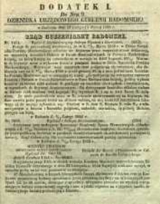 Dziennik Urzędowy Gubernii Radomskiej, 1855, nr 9, dod. I