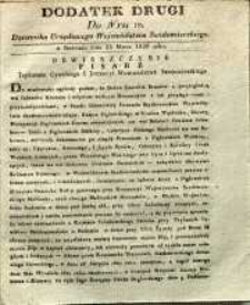 Dziennik Urzędowy Województwa Sandomierskiego, 1828, nr 12, dod. II