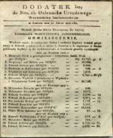Dziennik Urzędowy Województwa Sandomierskiego, 1828, nr 13, dod. I