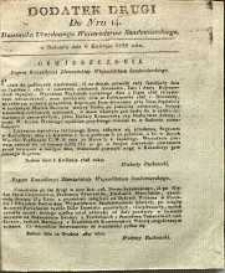Dziennik Urzędowy Województwa Sandomierskiego, 1828, nr 14, dod. II
