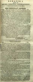Dziennik Urzędowy Gubernii Radomskiej, 1855, nr 19, dod. I