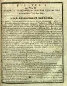 Dziennik Urzędowy Gubernii Radomskiej, 1855, nr 20, dod. I