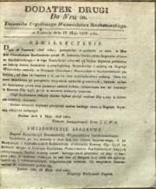 Dziennik Urzędowy Województwa Sandomierskiego, 1828, nr 20, dod. II