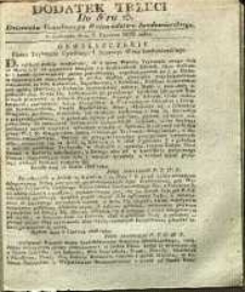 Dziennik Urzędowy Województwa Sandomierskiego, 1828, nr 23, dod. III