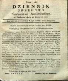 Dziennik Urzędowy Województwa Sandomierskiego, 1828, nr 26