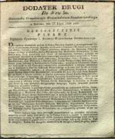 Dziennik Urzędowy Województwa Sandomierskiego, 1828, nr 30, dod. II