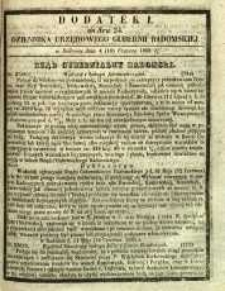 Dziennik Urzędowy Gubernii Radomskiej, 1855, nr 24, dod. I