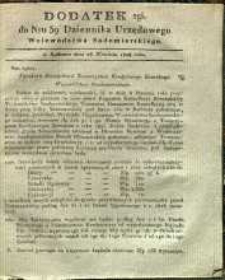 Dziennik Urzędowy Województwa Sandomierskiego, 1828, nr 39, dod. II