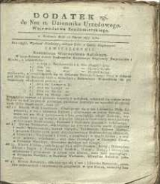 Dziennik Urzędowy Województwa Sandomierskiego, 1830, nr 11, dod. II