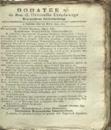 Dziennik Urzędowy Województwa Sandomierskiego, 1830, nr 13, dod. II