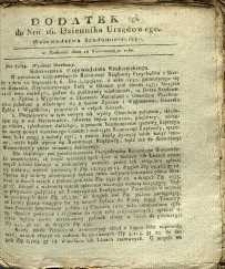 Dziennik Urzędowy Województwa Sandomierskiego, 1830, nr 16, dod. II