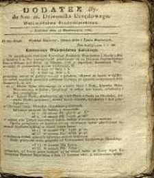 Dziennik Urzędowy Województwa Sandomierskiego, 1830, nr 16, dod. IV