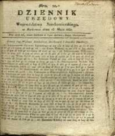Dziennik Urzędowy Województwa Sandomierskiego, 1830, nr 20