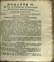Dziennik Urzędowy Województwa Sandomierskiego, 1830, nr 21, dod. III