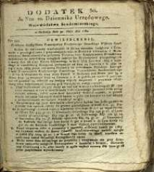 Dziennik Urzędowy Województwa Sandomierskiego, 1830, nr 22, dod. III