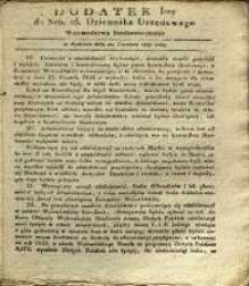 Dziennik Urzędowy Województwa Sandomierskiego, 1830, nr 25, dod. I