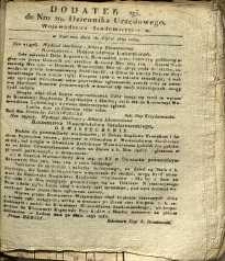 Dziennik Urzędowy Województwa Sandomierskiego, 1830, nr 29, dod. II