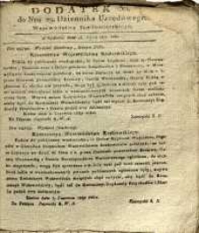 Dziennik Urzędowy Województwa Sandomierskiego, 1830, nr 29, dod. III