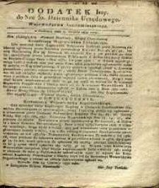 Dziennik Urzędowy Województwa Sandomierskiego, 1830, nr 32, dod. I