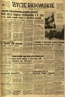 Życie Radomskie, 1949, nr 88