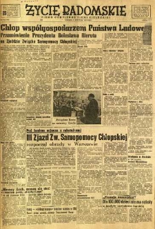 Życie Radomskie, 1949, nr 94