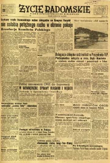 Życie Radomskie, 1949, nr 104