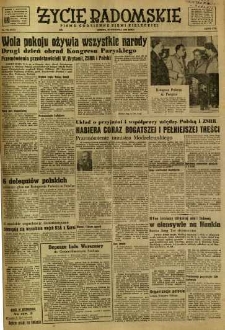 Życie Radomskie, 1949, nr 110