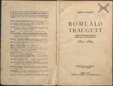 Romuald Traugutt i jego dyktatura podczas powstania styczniowego : 1863-1864. Wyd. 3 powiększ.