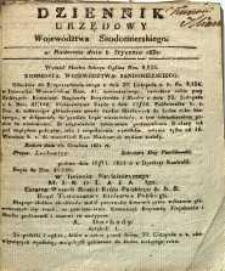Dziennik Urzędowy Województwa Sandomierskiego, 1832, nr 2