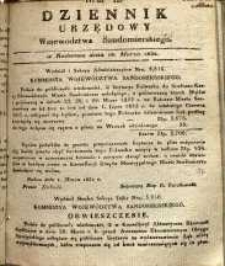 Dziennik Urzędowy Województwa Sandomierskiego, 1832, nr 12