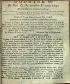 Dziennik Urzędowy Województwa Sandomierskiego, 1832, nr 15, dod. I
