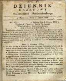 Dziennik Urzędowy Województwa Sandomierskiego, 1832, nr 28