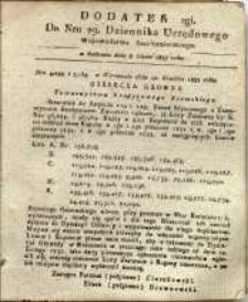 Dziennik Urzędowy Województwa Sandomierskiego, 1832, nr 29, dod. II