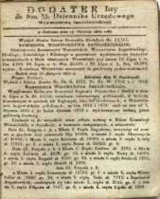 Dziennik Urzędowy Województwa Sandomierskiego, 1832, nr 35, dod. I