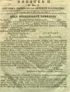 Dziennik Urzędowy Gubernii Radomskiej, 1857, nr 3, dod. II