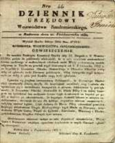 Dziennik Urzędowy Województwa Sandomierskiego, 1832, nr 44