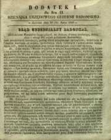 Dziennik Urzędowy Gubernii Radomskiej, 1857, nr 13, dod. I