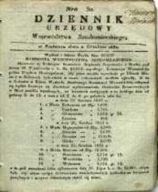 Dziennik Urzędowy Województwa Sandomierskiego, 1832, nr 50