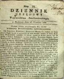Dziennik Urzędowy Województwa Sandomierskiego, 1832, nr 53