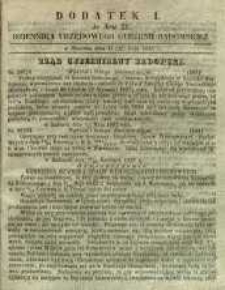 Dziennik Urzędowy Gubernii Radomskiej, 1857, nr 21, dod. I