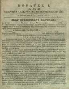 Dziennik Urzędowy Gubernii Radomskiej, 1857, nr 24, dod. I