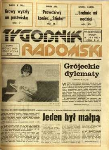 Tygodnik Radomski, 1983, R. 2, nr 20