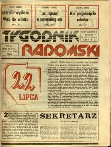 Tygodnik Radomski, 1983, R. 2, nr 29