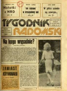 Tygodnik Radomski, 1983, R. 2, nr 31