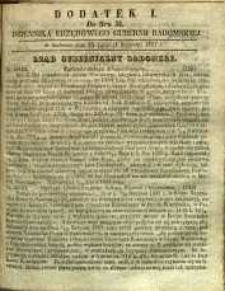 Dziennik Urzędowy Gubernii Radomskiej, 1857, nr 31, dod. I